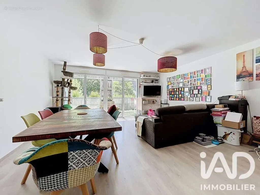 Soggiorno - Duplex with Terrace in Rennes Beauregard