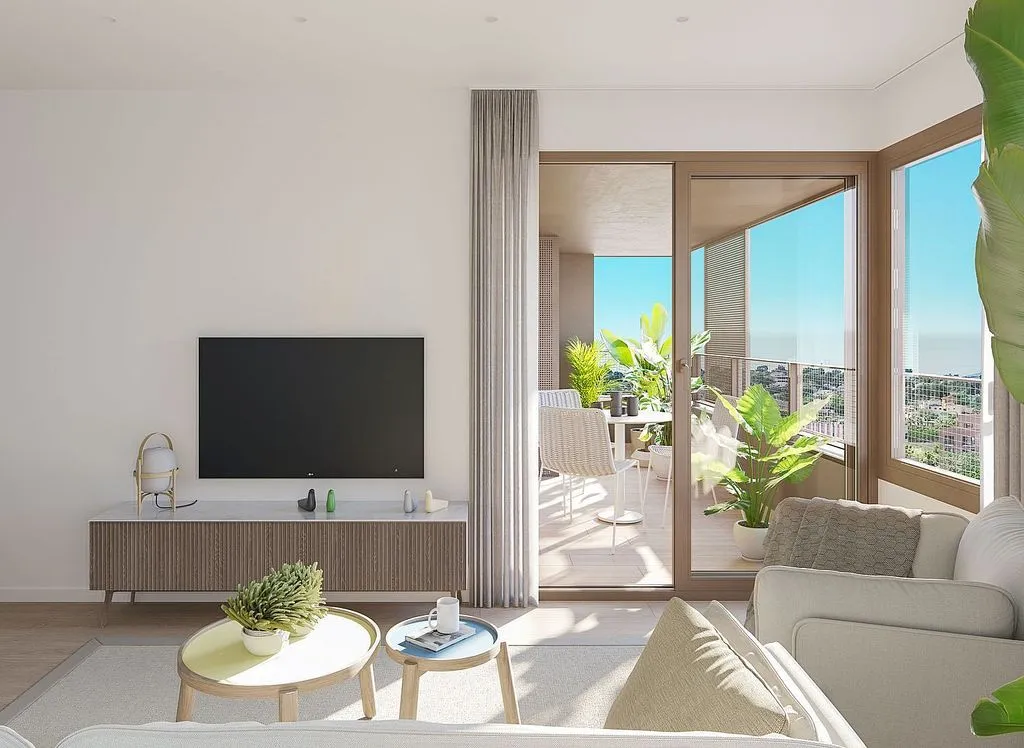 Séjour - New Flat with Pool in Bétera