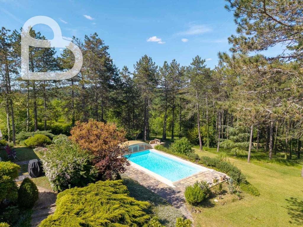 Piscine - Maison avec Piscine sur Parc de 1 ha à Nadaillac-de-Rouge