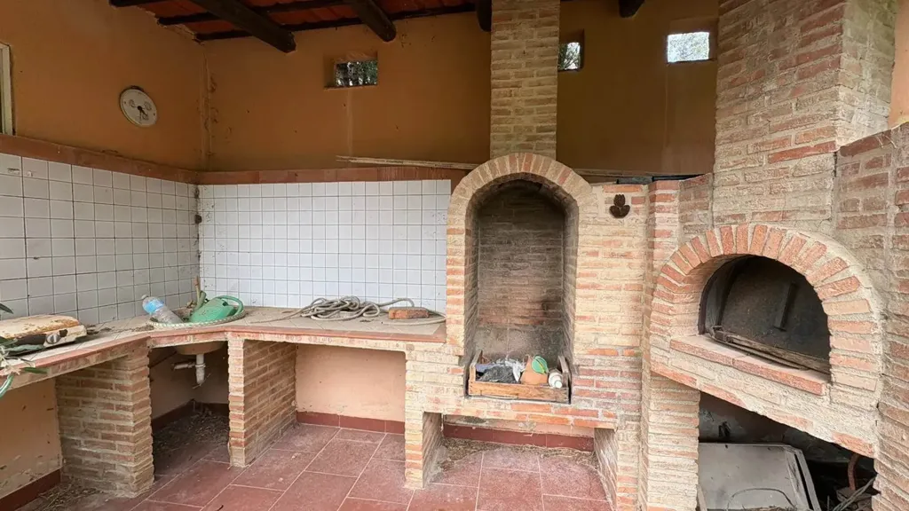 Köök - Independent House with Garden in Messina