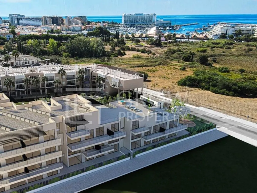 Vue aérienne - Luxury Flat with Garden in Vilamoura