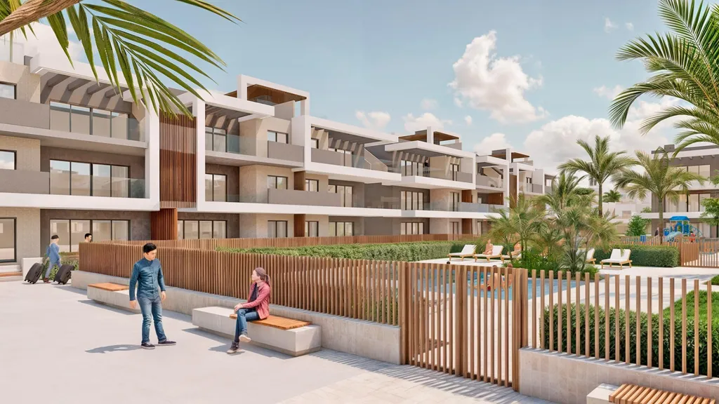 Beachfront Apartments with Spa in Pilar de la Horadada