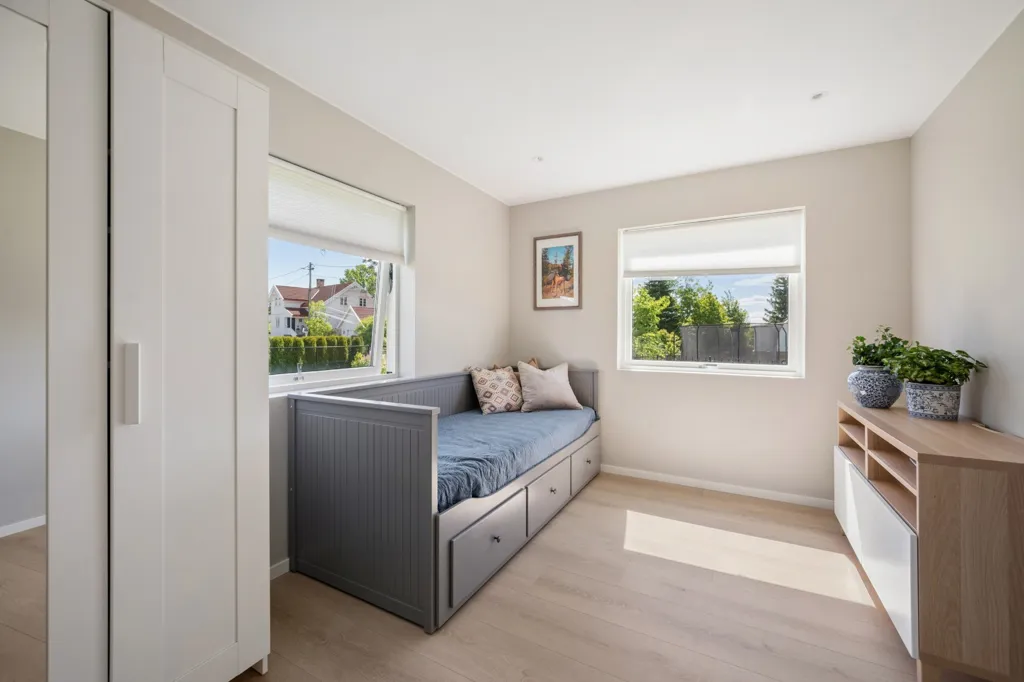 Chambres - Modern Bungalow with Garden in Spikkestad