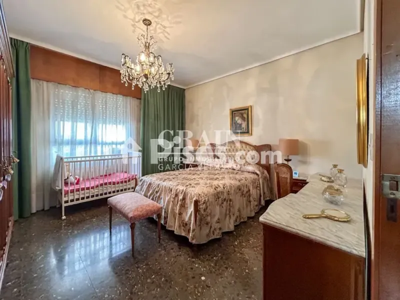 Bedrooms - Apartment with Balcony in Albacete Centre