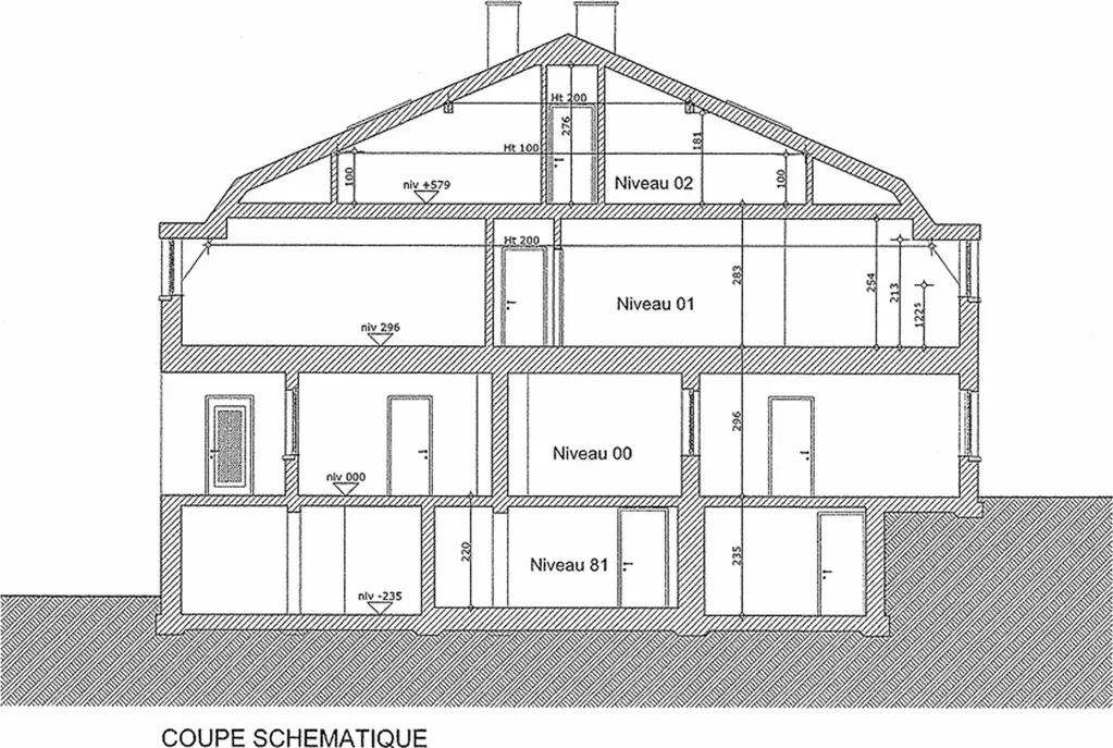 Plan - Appartement 2 Chambres en Nature à Tadler