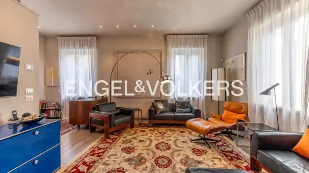 Living Room - Rustic Villa with Private Garden in Verona