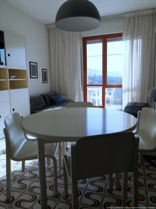 Sala da pranzo - Apartment with Sea View in Rapallo
