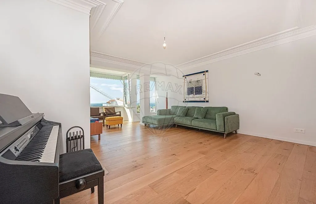 Living Room - Luxury Villa with Ocean View in Cascais