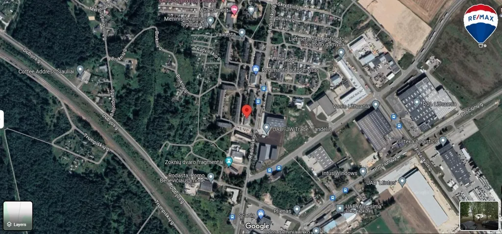 3-toaline ärihoone asukohas LT