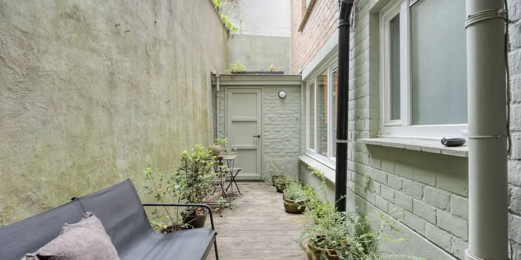 Jardin - Appartement de plain-pied avec terrasse au centre de Gand