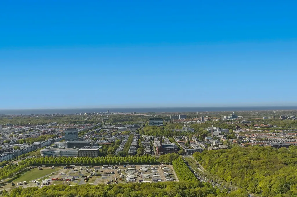 Aerial - Galerie Flat with Sea View in The Hague