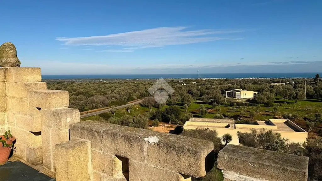 Terrasse - Villa with Sea View in Carovigno