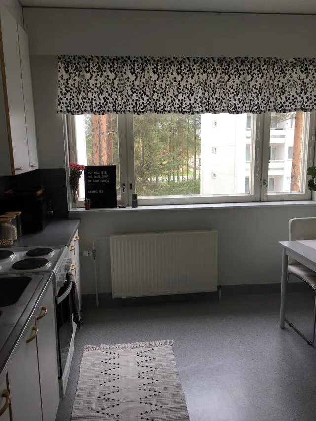 Köök - Two-Bedroom Flat with Balcony in Kontinkangas, Oulu