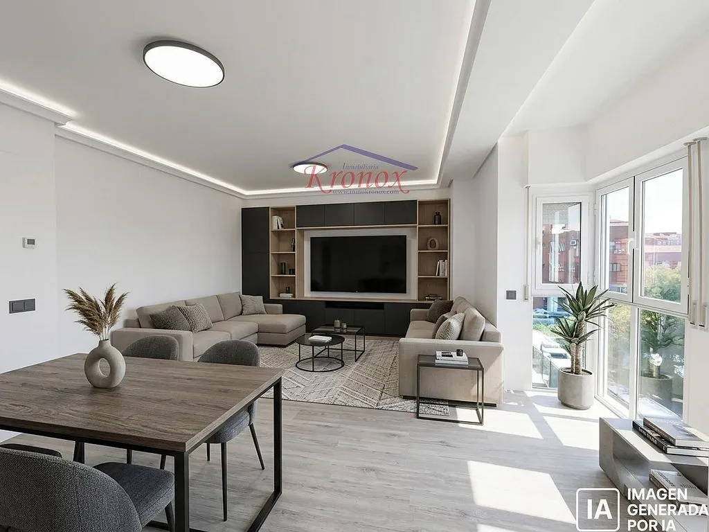 Sala da pranzo - Spacious Apartment with South Orientation in Vallecas
