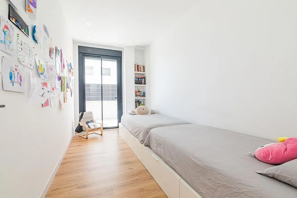 Bedrooms - Semi-New Flat with Pool in El Travaló, Elche