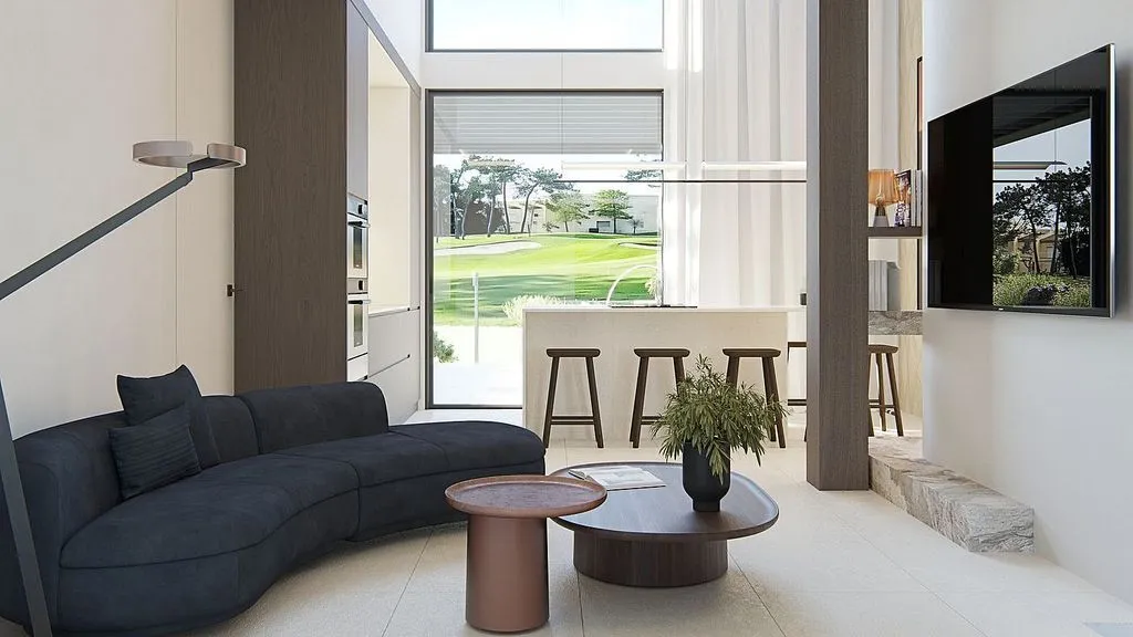 Séjour - New Villa with Pool in Islantilla