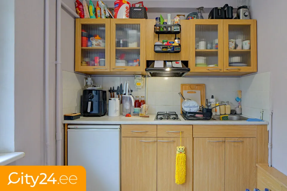 Cucina - Flat with Balcony in Riga City Centre