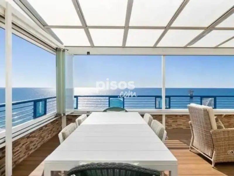 Terrasse - Penthouse with Sea View in Marbella
