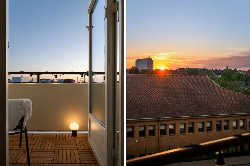 Balcon - Renovated Apartment with Öresund View in Malmö