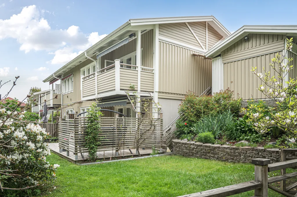Jardin - Terraced House with Garden in Kvarnbacken