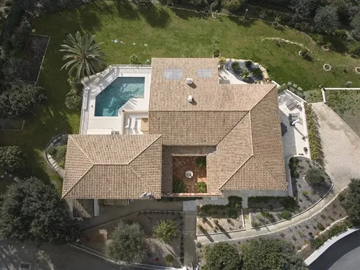 Vista aerea - Renovated Villa with Pool in Valbonne