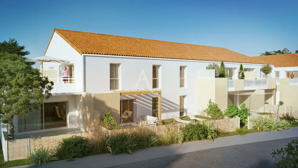 New 3-Bed Flat with Private Garden in Givrand
