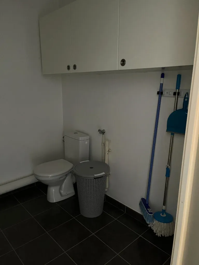 Buanderie - Appartement Meublé avec Balcon à Reims