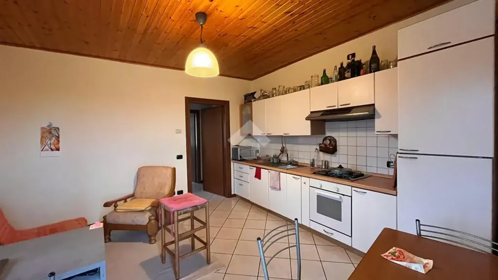 Köök - Panoramic Apartment in Capriolo's Historic Centre