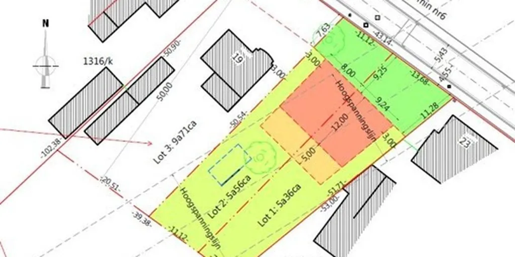 Plan - Herenhuis avec Jardin et Piscine à Hasselt