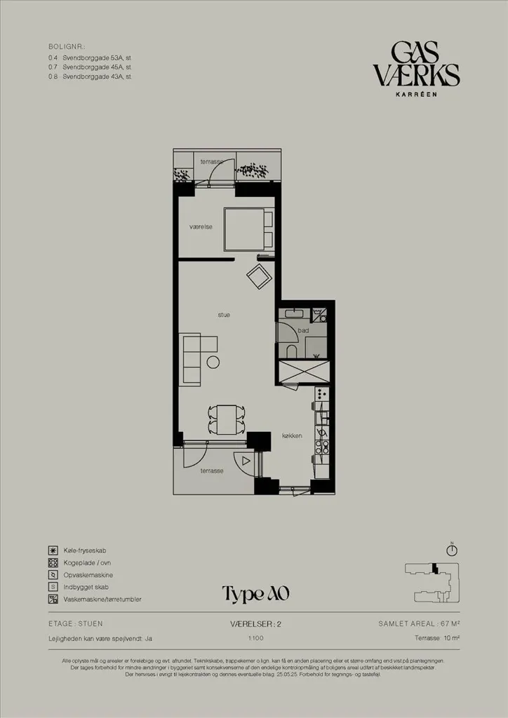 2-Bedroom Flat with Historic Charm in Østerbro
