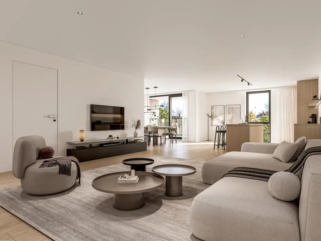 Elutuba - Duplex Apartment with Market View in Dilbeek