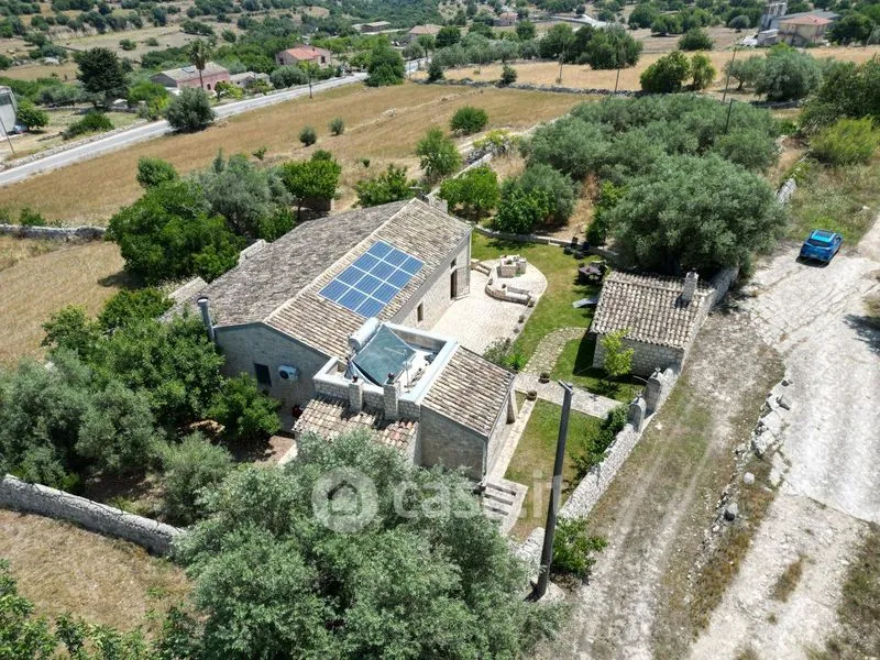 Vue aérienne - Restored Villa with Garden in Modica