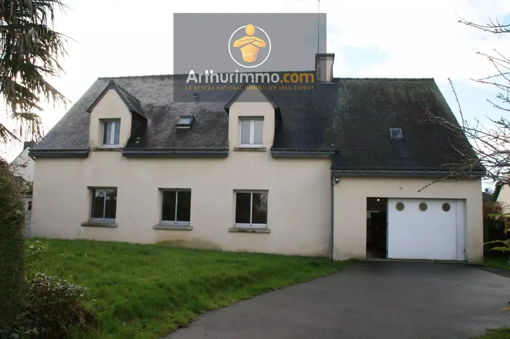 Extérieur - Maison Traditionnelle avec Terrasse à Guegon