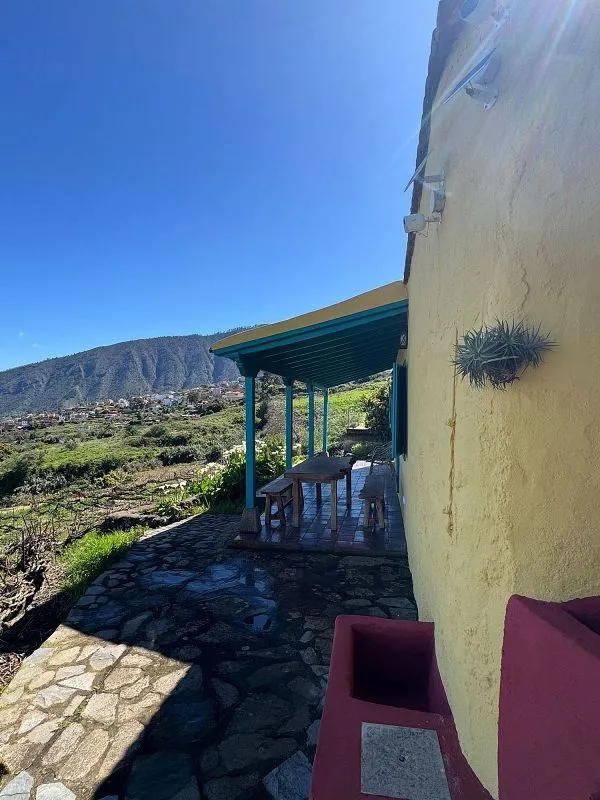 Terrass - Rustic Finca with Garden in Orotava Valley