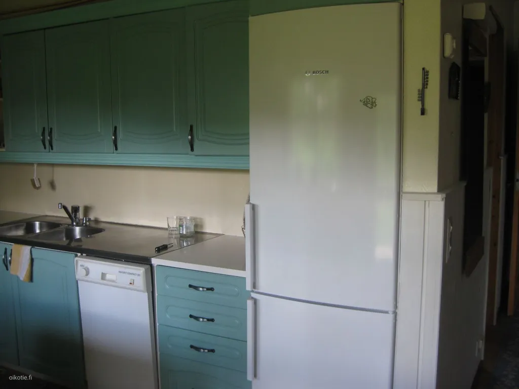 Cucina - Quiet Apartment with Many Windows in Siikalatva