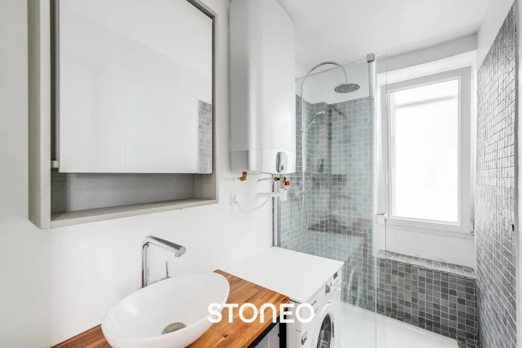 Bagni - 3-Piece Flat with Garden View in Paris 5