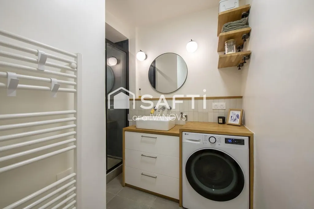 Buanderie - Appartement Rénové avec Vue Dégagée près du RER A