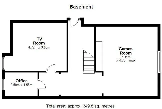 Plan - Maison 5 chambres à Castlellis