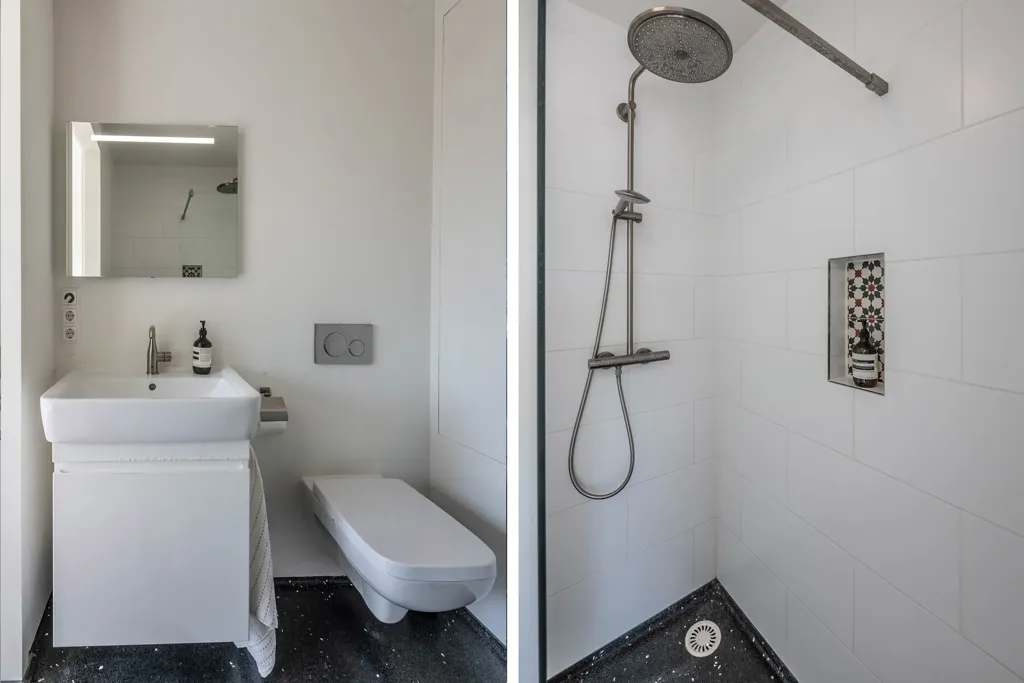 Badezimmer - Penthouse with Terraces near Oosterpark, Amsterdam