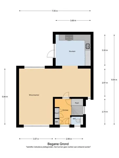 Plan - Modernised Two-Storey House with Garden in Reusel