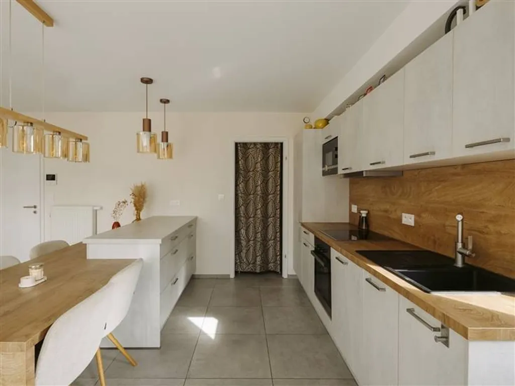 Köök - Modern Apartment with Terrace in Arlon