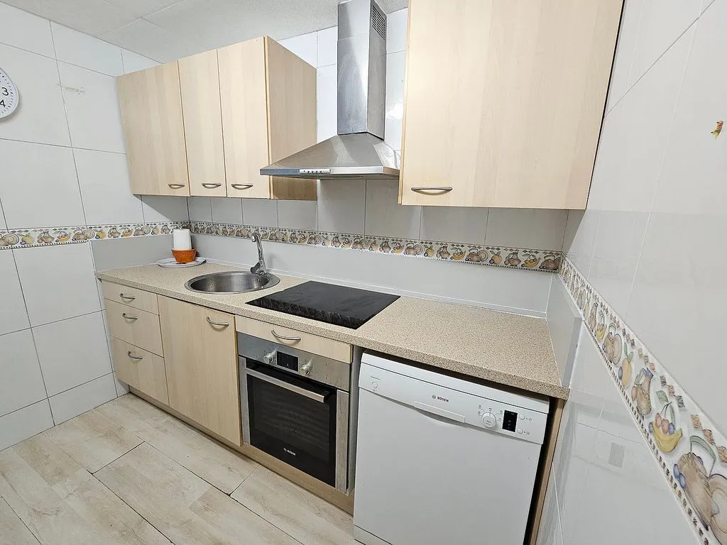 Köök - Flat with South-West View in Nou Eixample Sud