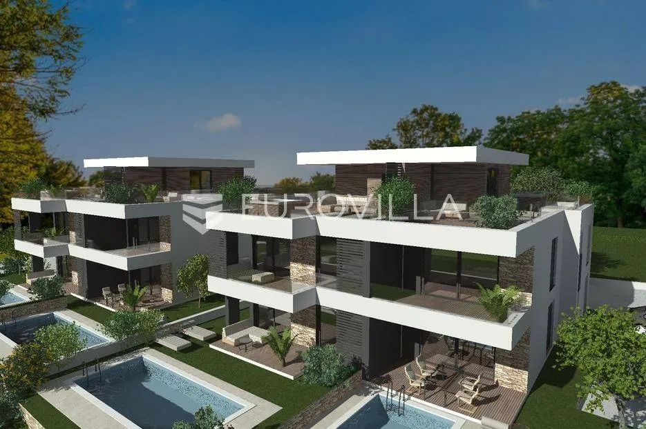 Two-Bedroom Apartment with Sea View in Tar-Vabriga