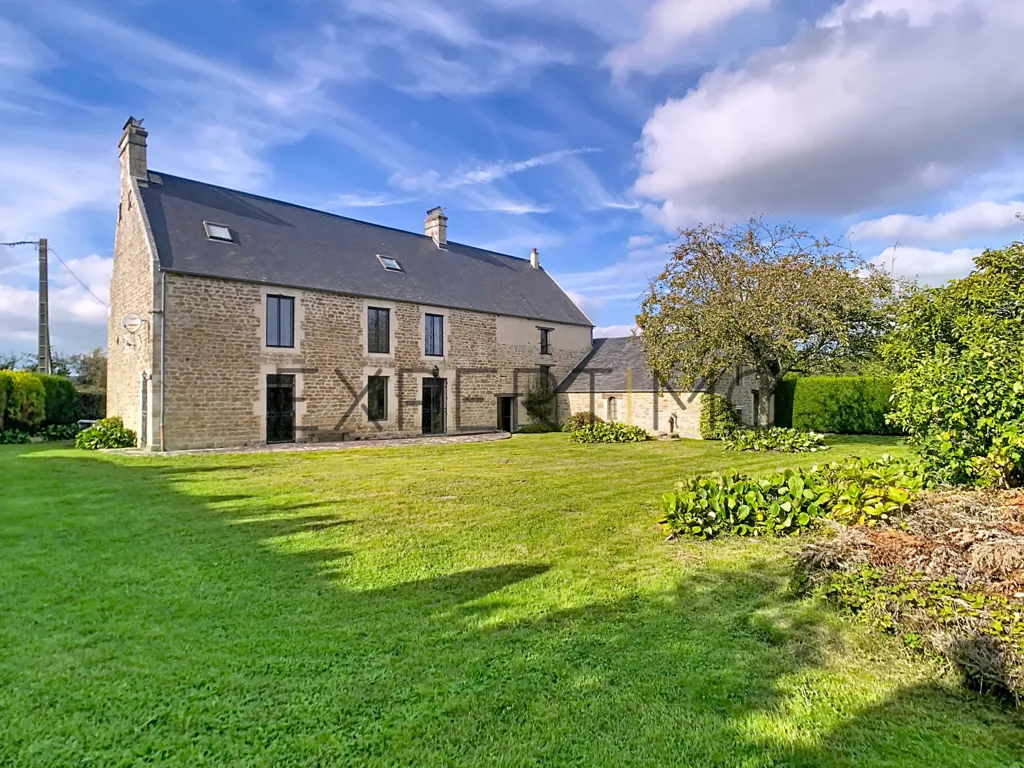 Exterior - Renovated Stone House with Workshop in Noyers-Bocage