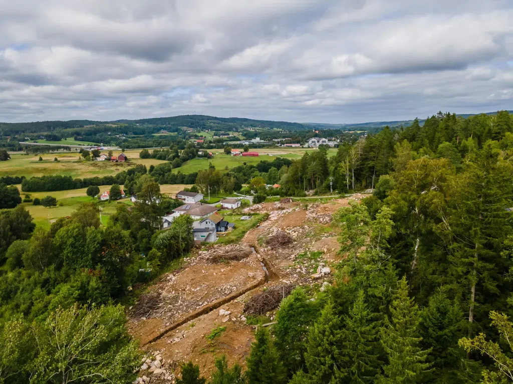 Jardin - Plot for Free-Plan House with View in Hultängen