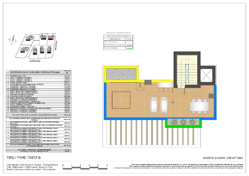 Plan - Modern Villa with Infinity Pool in Estepona