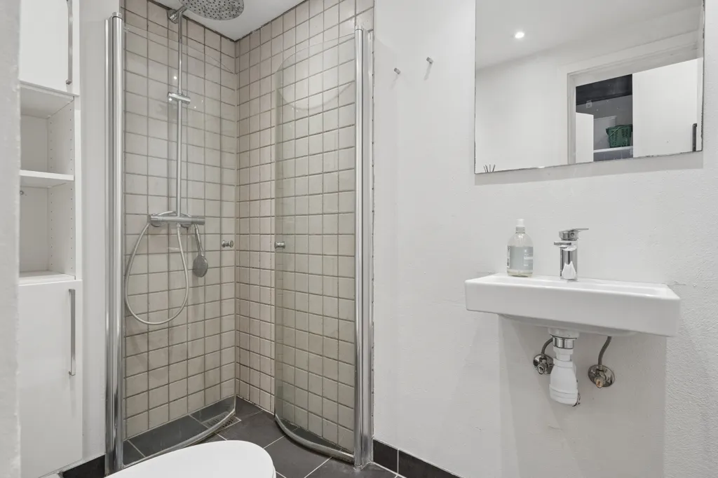 Salles de bain - Apartment with Garden View in Randers