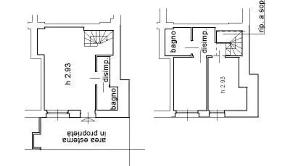 Plaan - Trilocale with Private Garden in Milan
