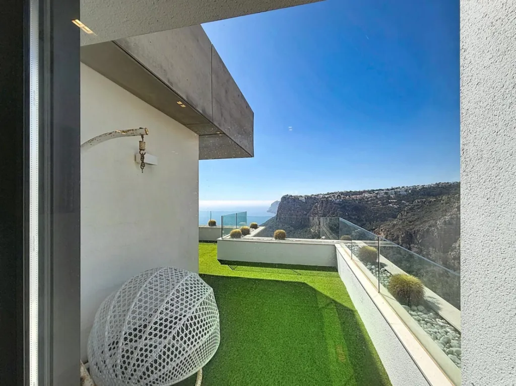 Terrasse - 3-Bed Flat with Pool in Benitachell