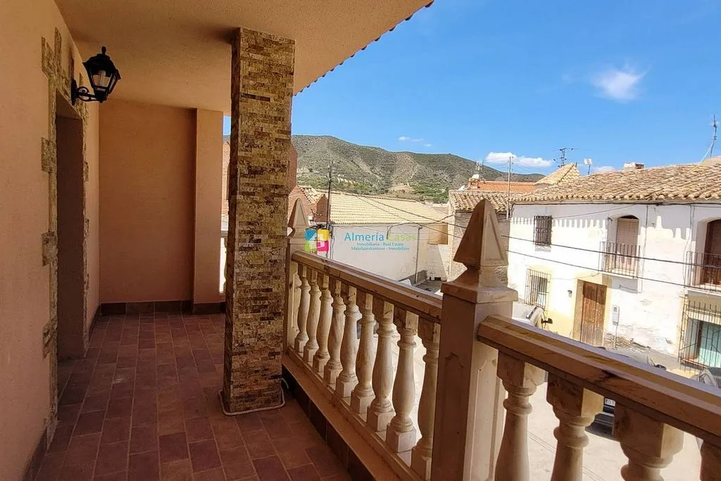 Balcony - Chalet with Pool and Terrace in Cantoria